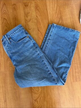 Madewell Blue Perfect Vintage Wide Leg